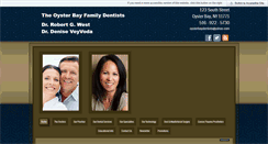 Desktop Screenshot of oysterbaydentists.com